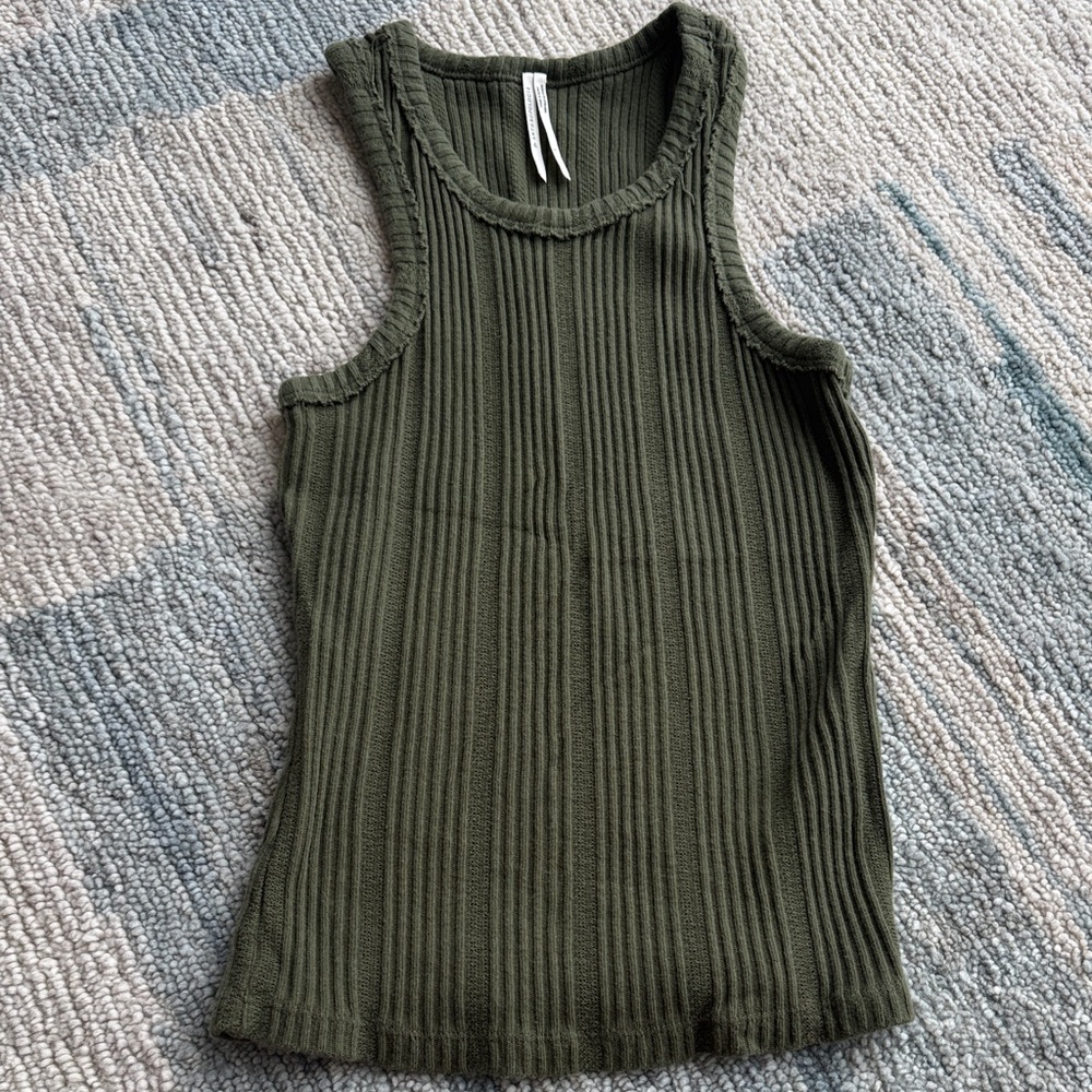 Anthropologie Ribbed Tank Top